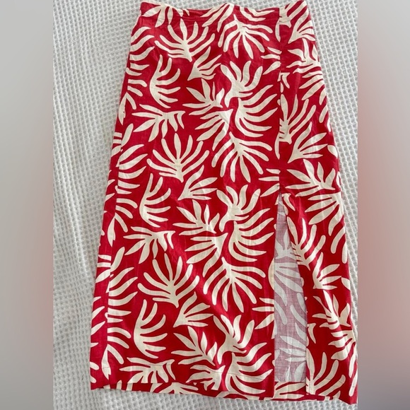 Ankle A-Line Skirt from A New Day in a Rust Color - NWT szL - Picture 5 of 6